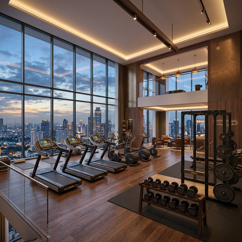 State of the art gymnasium